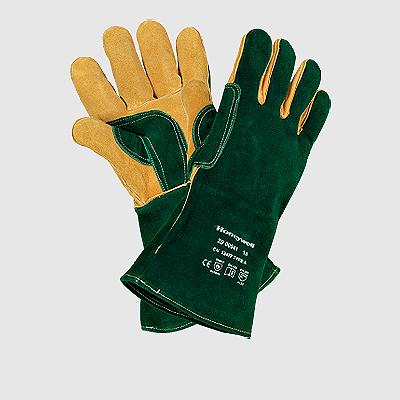 Краги Ноneywell™ ГРИН ВЕЛДИНГ, (2000041), спилок, Kevlar, без подкладки