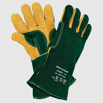 Краги Ноneywell™ ГРИН ВЕЛДИНГ +, (2000042), спилок, Kevlar, подкладка х/б