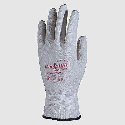 Перчатки МИКРОН, (TNY-24), нейлон, белые