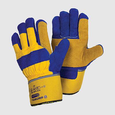 Перчатки САПФИР ПРО+, (CS-208/304), спилок, Kevlar, усиление на ладони, жесткий манжет, подкладка